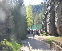 Vstup do skal, Pískovna