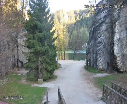 Vstup do skal, Pískovna