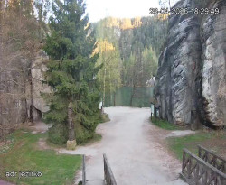 Vstup do skal, Pískovna