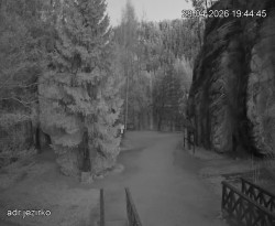 Vstup do skal, Pískovna