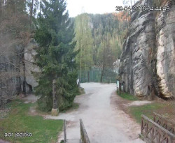 Vstup do skal, Pískovna