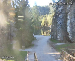 Vstup do skal, Pískovna