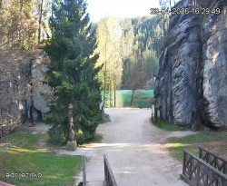 Vstup do skal, Pískovna