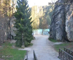 Vstup do skal, Pískovna