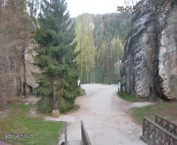 Vstup do skal, Pískovna