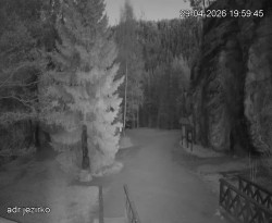 Vstup do skal, Pískovna