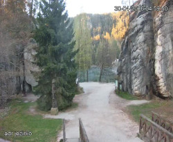 Vstup do skal, Pískovna