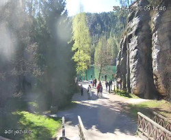 Vstup do skal, Pískovna