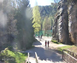 Vstup do skal, Pískovna