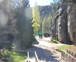 Vstup do skal, Pískovna