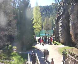 Vstup do skal, Pískovna