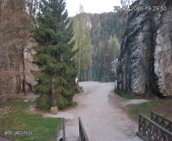 Vstup do skal, Pískovna