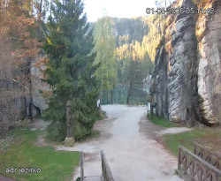 Vstup do skal, Pískovna