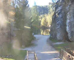 Vstup do skal, Pískovna