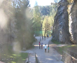 Vstup do skal, Pískovna