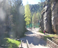 Vstup do skal, Pískovna