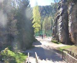 Vstup do skal, Pískovna