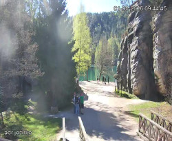 Vstup do skal, Pískovna
