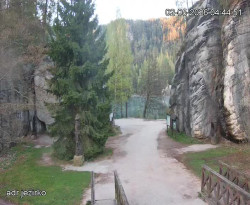 Vstup do skal, Pískovna