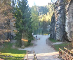 Vstup do skal, Pískovna