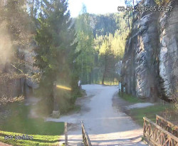 Vstup do skal, Pískovna