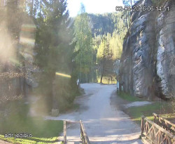 Vstup do skal, Pískovna