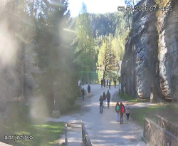 Vstup do skal, Pískovna
