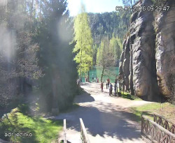 Vstup do skal, Pískovna