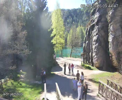 Vstup do skal, Pískovna