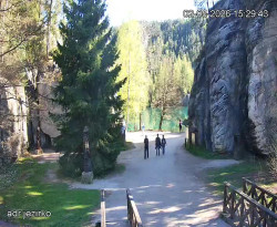 Vstup do skal, Pískovna