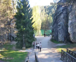 Vstup do skal, Pískovna