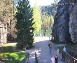 Vstup do skal, Pískovna
