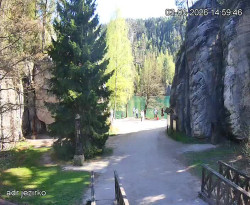 Vstup do skal, Pískovna