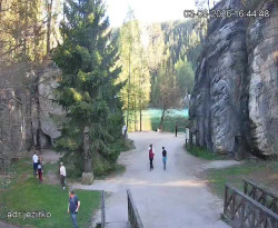 Vstup do skal, Pískovna