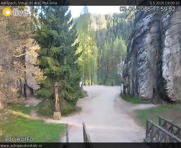 Adršpach - Vstup do skal, Pískovna - 3.5.2026 v 19:00