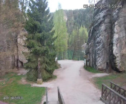 Vstup do skal, Pískovna