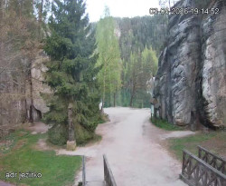 Vstup do skal, Pískovna