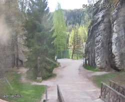 Vstup do skal, Pískovna