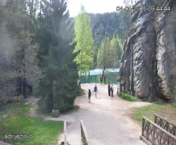 Vstup do skal, Pískovna