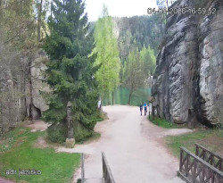 Vstup do skal, Pískovna