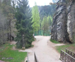 Vstup do skal, Pískovna