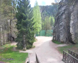 Vstup do skal, Pískovna