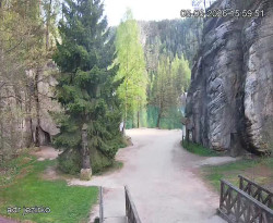 Vstup do skal, Pískovna