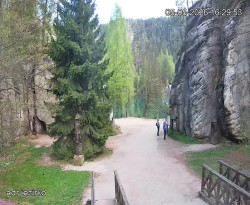 Vstup do skal, Pískovna