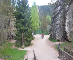 Vstup do skal, Pískovna