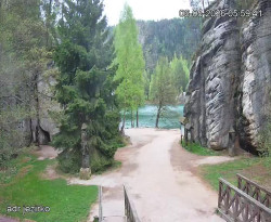 Vstup do skal, Pískovna