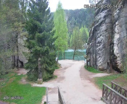 Vstup do skal, Pískovna