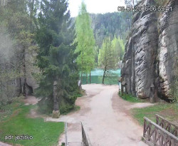 Vstup do skal, Pískovna