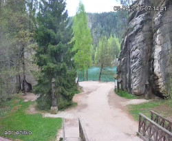 Vstup do skal, Pískovna