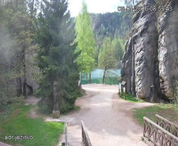 Vstup do skal, Pískovna